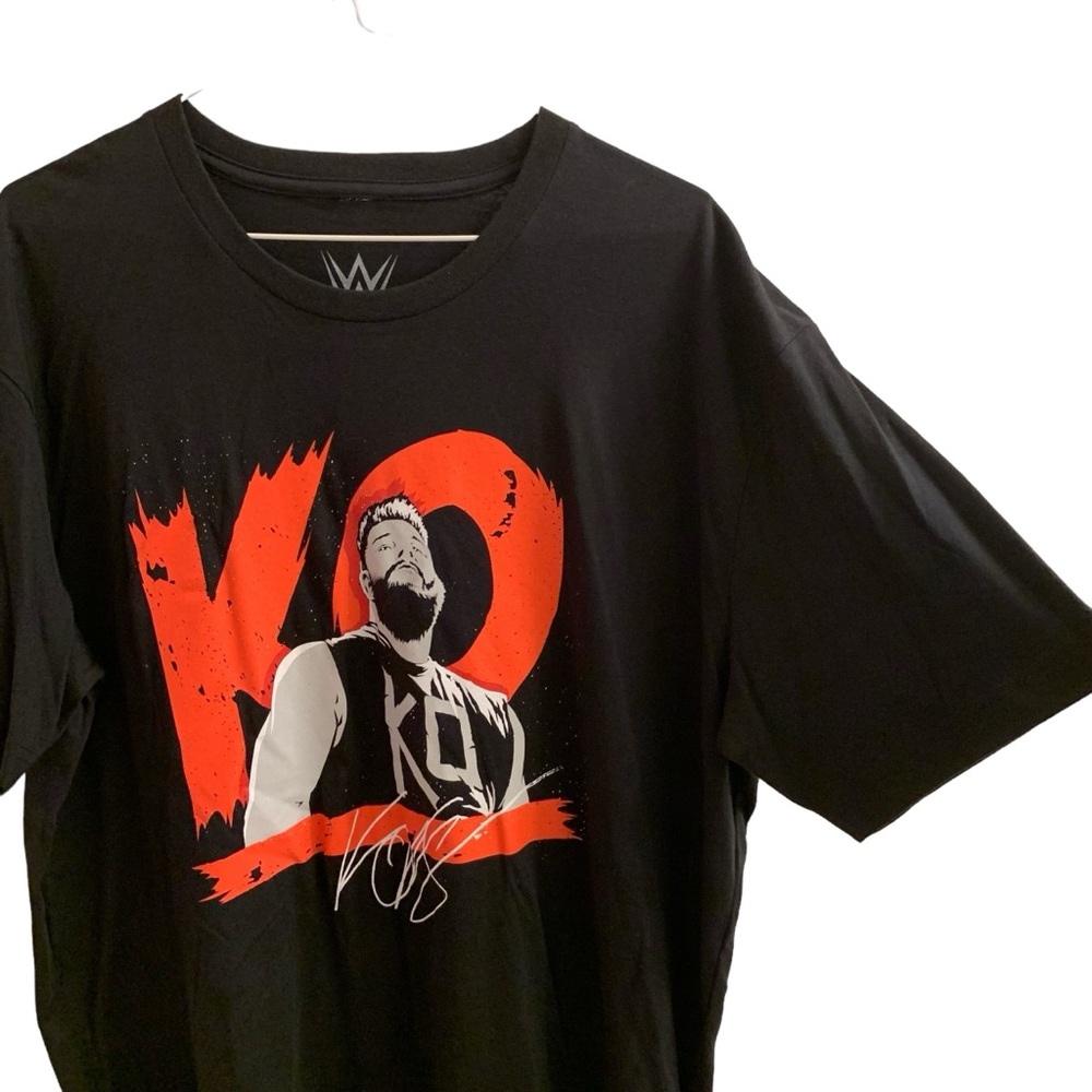 WWE Kevin Owens SmackDown Black Wrestling Graphic T Shirt Size L, XL - Picture 2 of 6